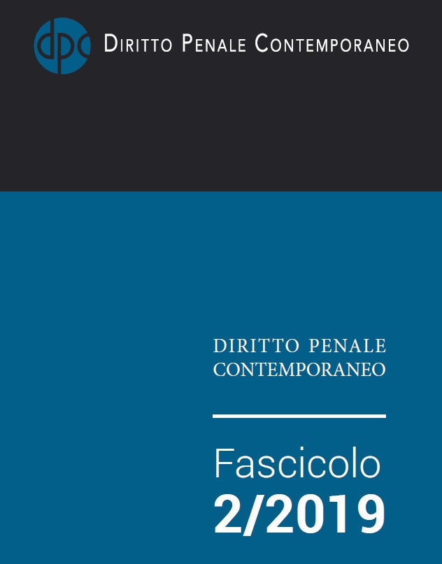 Diritto penale contemporaneo 2020