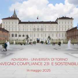 EVENTO COMPLIANCE 231 E SOSTENIBILITA’: LE NUOVE SFIDE PER LE IMPRESE E IL RUOLO DELL’ORGANISMO DI VIGILANZA